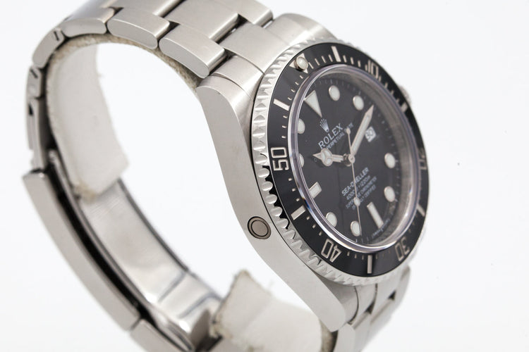 2014 Rolex Ceramic Sea Dweller 116600 with Box and Papers