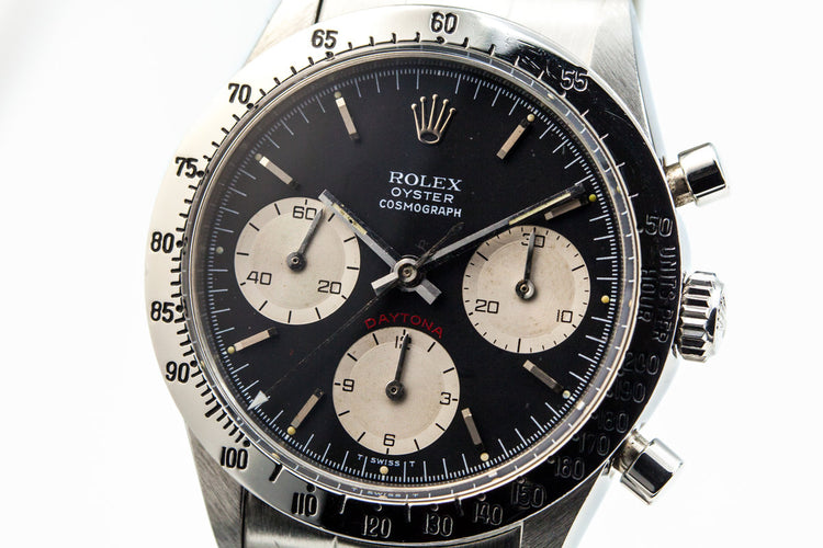 1970 Rolex Daytona 6262 with Small Red Daytona Service Dial