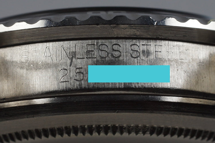 1970 Rolex Submariner 5513 Serif Dial