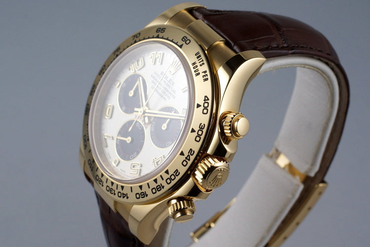 2015 Rolex YG Daytona 116518 Arabic Dial