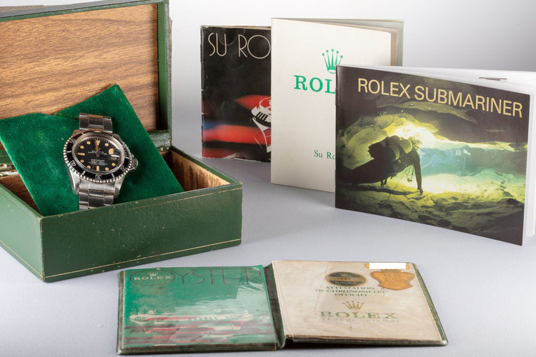 1979 Vintage Rolex Submariner 1680 with Box and Papers