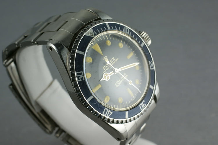 Rolex Submariner 5513 PCG with Underline _ Dial