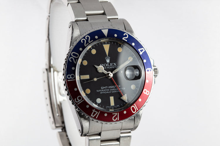 1981 Rolex GMT-Master 16750 "Pepsi"