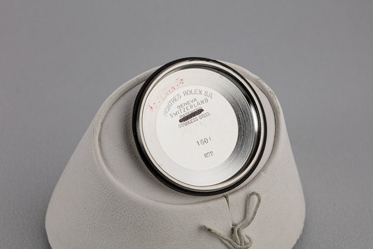 1972 Rolex DateJust 1601 No Lume Silver Dial