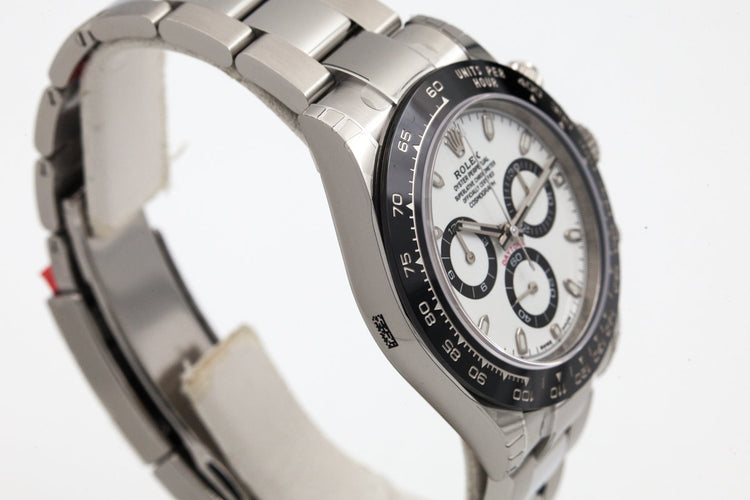 2017 Rolex Ceramic Daytona 116500LN White Dial with Box and Papers MINT
