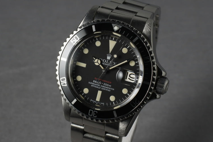 1971 Rolex Red Submariner 1680 Mark V