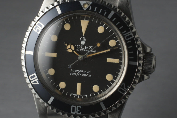 1979 Rolex Submariner 5513 Mark 3 Maxi Dial