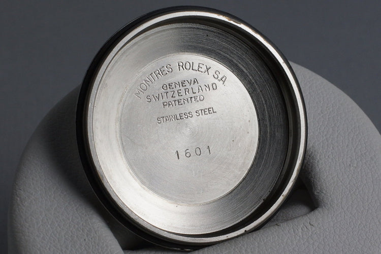 1972 Rolex DateJust 1601 Matte Silver Dial