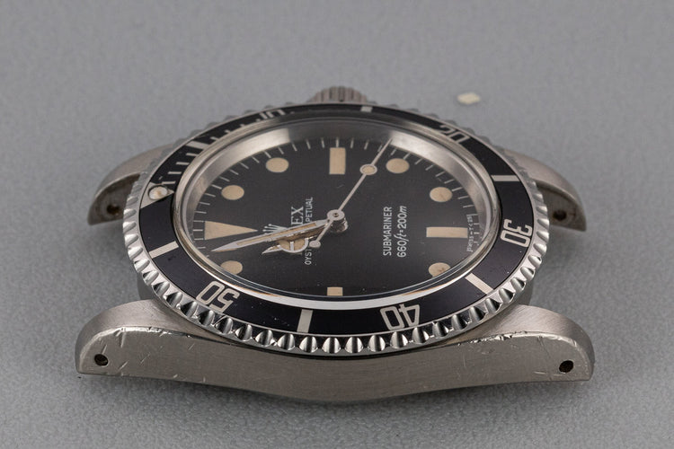 1982 Rolex Submariner 5513 with MK IV Maxi Dial