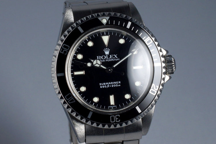 1967 Rolex Submariner 5513 Service Dial