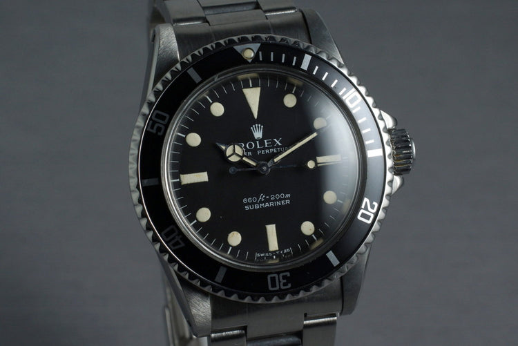 1978 Rolex Submariner 5513 with Serif Dial