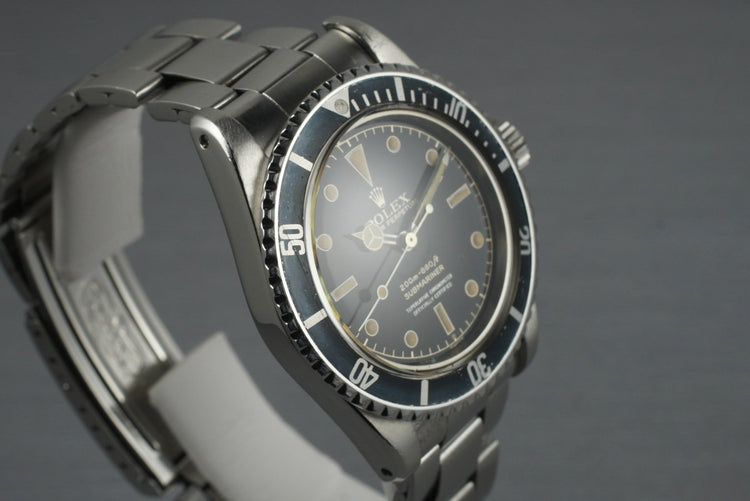 1961 Rolex Submariner 5512 PCG with 4 Line Chapter Ring Dial