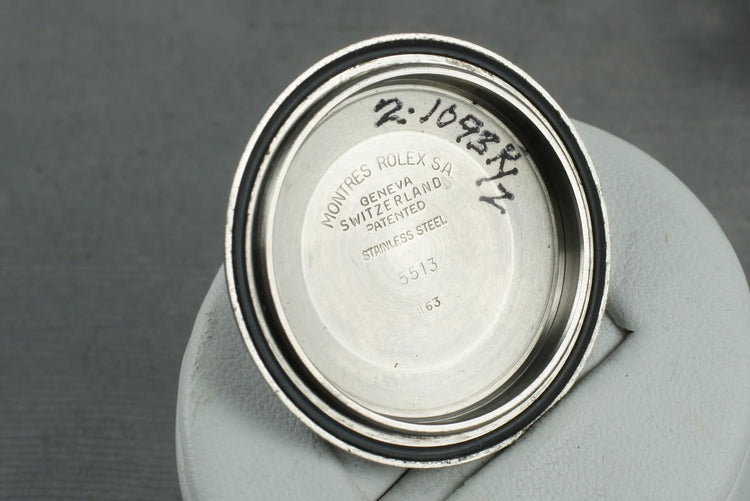 1963 Rolex Submariner 5512 PCG with 4 line gilt non chapter ring dial