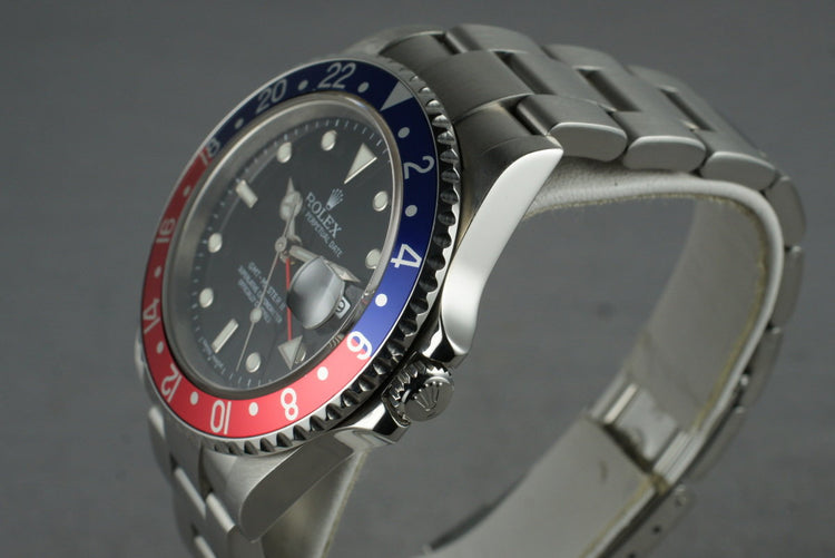 2005 Rolex GMT 16710 Stick Dial with Box and Papers