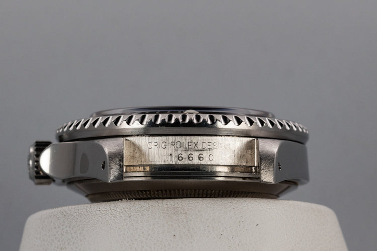 1984 Rolex Sea-Dweller 16660 with Service Case