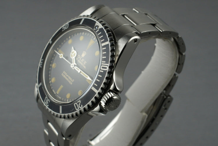 1965 Rolex Submariner 5513 Glossy Gilt Meters First Dial