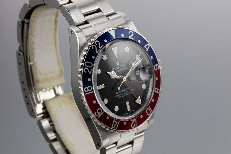 1985 Rolex GMT-Master 16750 Glossy Dial
