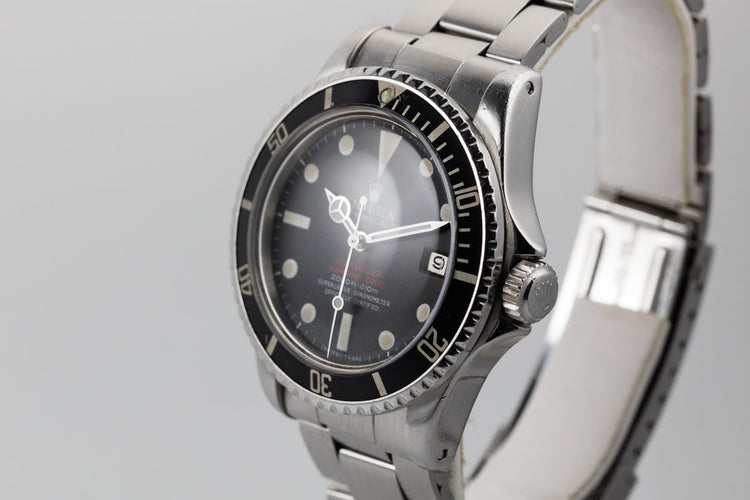 1967 Rolex Double Red Sea-Dweller 1665 with Mark 2 Tropical Dial