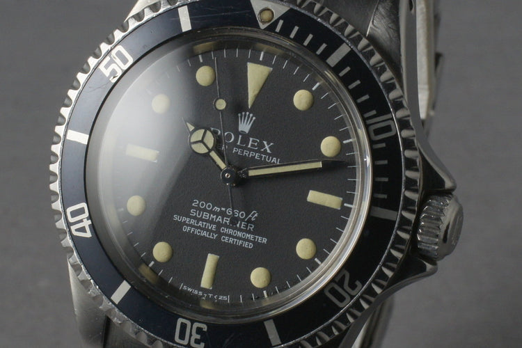 Rolex Submariner 5512 Meters First