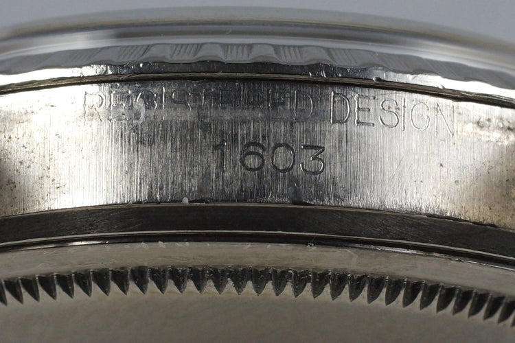 1970 Rolex DateJust 1603 Blue Dial