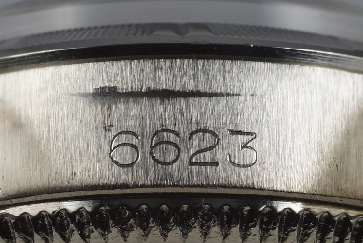 1969 Rolex Ladies Oyster Perpetual 6623 Silver Dial