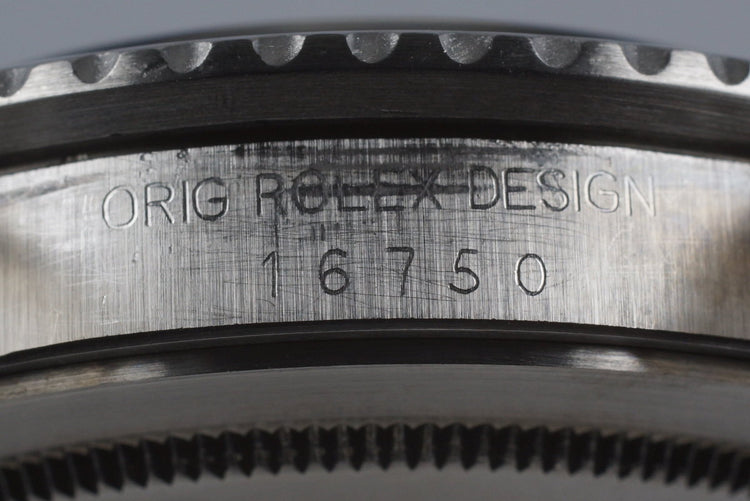 1984 Rolex GMT 16750 No-Date Dial