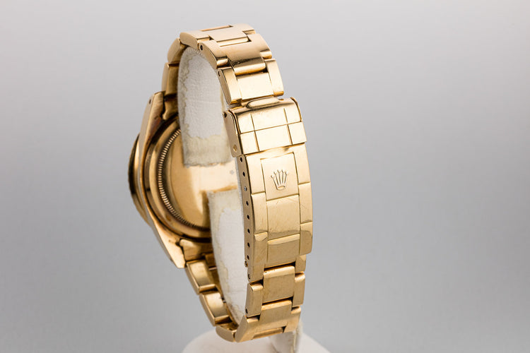 1979 Rolex 18K YG Submariner 1680 with Black Nipple Dial