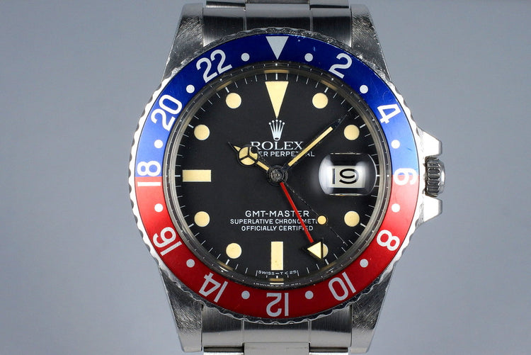 1983 Rolex GMT 16750 Matte Dial