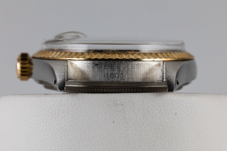 1971 Rolex Two Tone DateJust 1601 Linen Dial