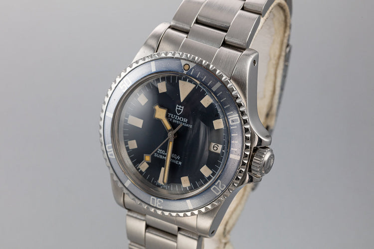 1979 Tudor Snowflake Submariner 94110 Blue Dial with Box and Papers