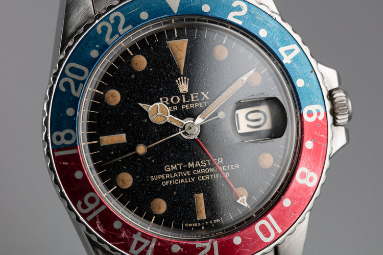 1966 Rolex GMT-Master 1675 Gilt Dial