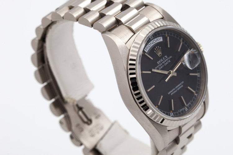 1991 Rolex WG Day-Date 18239
