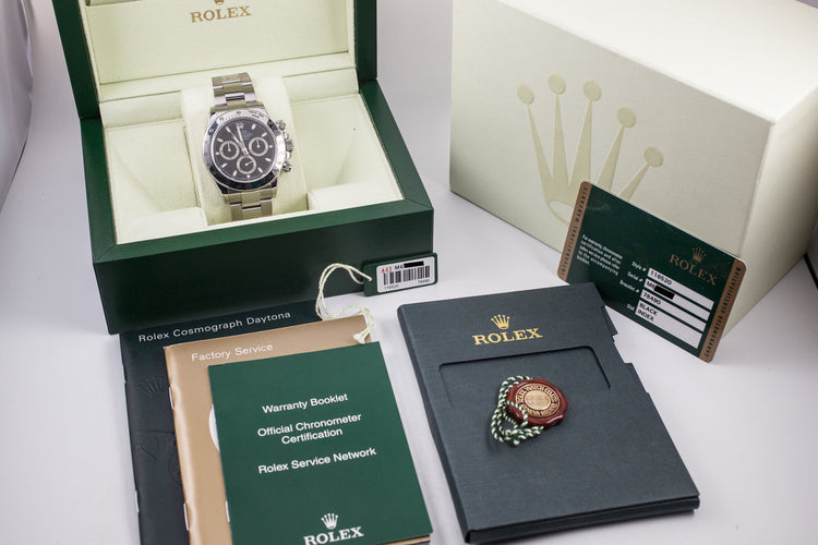 2007 Rolex Daytona 116520 with Black Dial