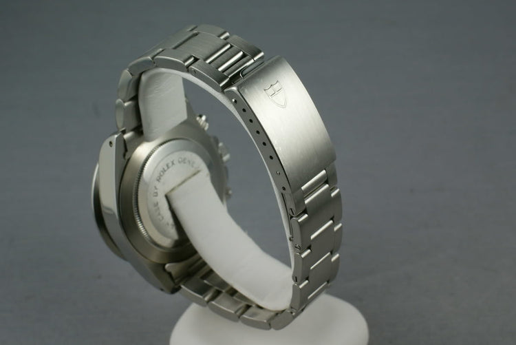 Tudor Chronograph Big Block 79180 with Rolex Service Papers and Porcelain dial