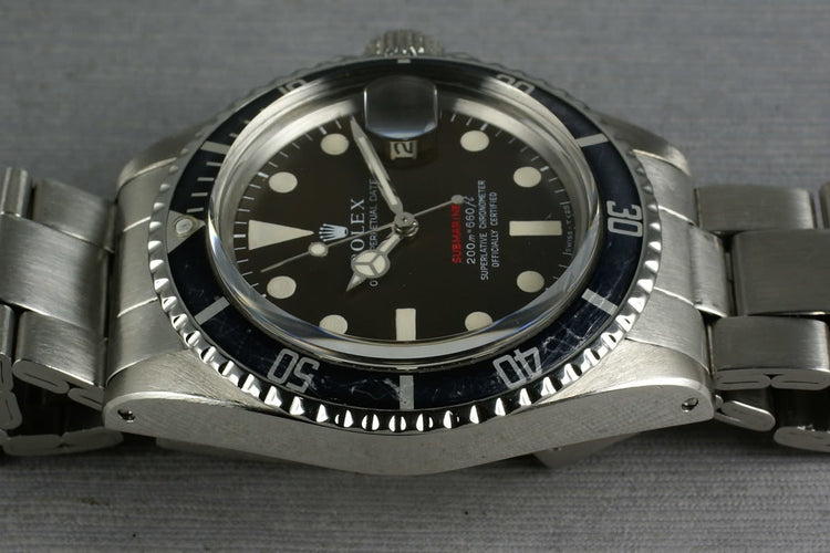 Rolex Red Submariner 1680 Meters First Mark 2 BROWN Dial