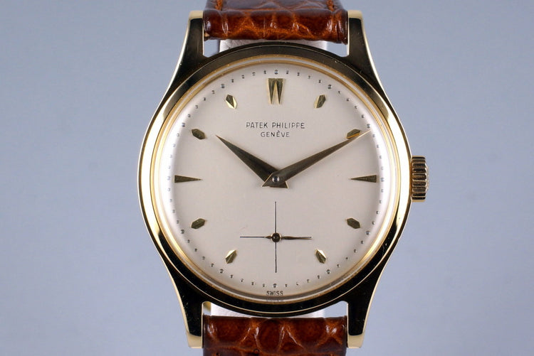 Vintage YG Patek Philippe 2509 with Papers