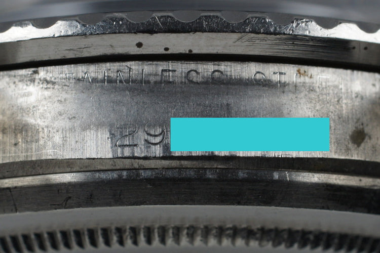 1970 Rolex Red Submariner 1680 Mark IV Dial