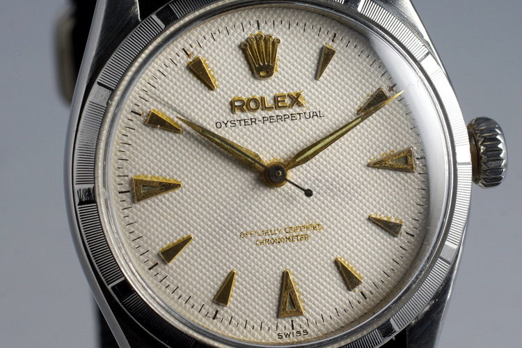 1954 Rolex Oyster Perpetual 6285 Cream Waffle Dial