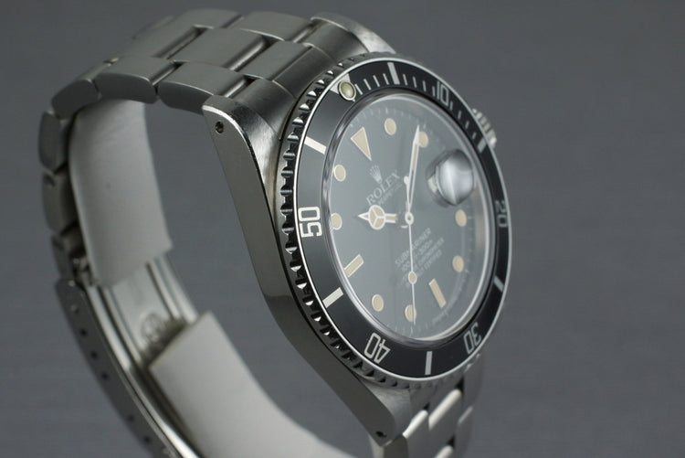 1985 Rolex Submariner 16800