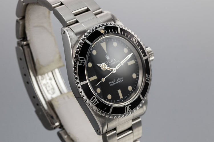 1971 Rolex Submariner 5513 Serif Dial