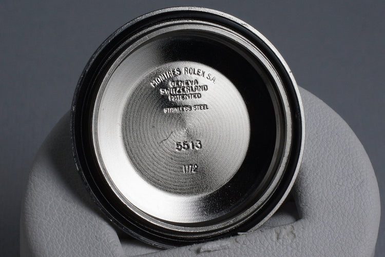 1973 Rolex Submariner 5513 Serif Dial