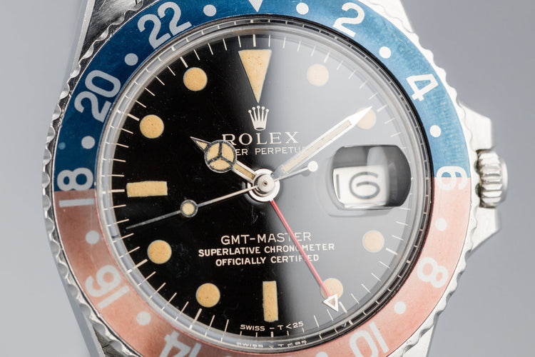 1966 Rolex GMT-Master 1675 Gilt Dial