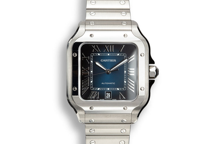 2019 Cartier Santos De Cartier WSSA0013 with Box and Papers
