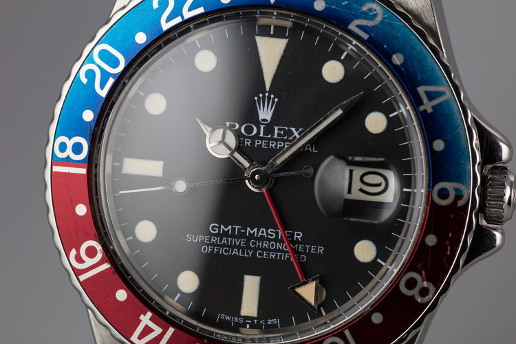 1984 Rolex GMT-Master 16750 "Pepsi" Matte Dial