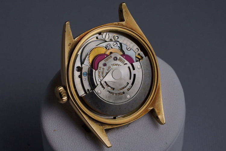 1963 Rolex YG Day-Date 1803 UNDERLINE Dial with Box and Papers