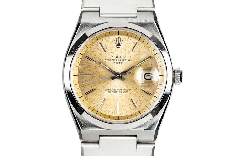 1974 Rolex OysterDate 1530 with Electric Cactus Dial