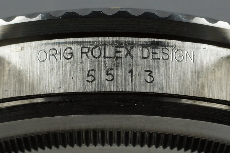1989 Rolex Submariner 5513