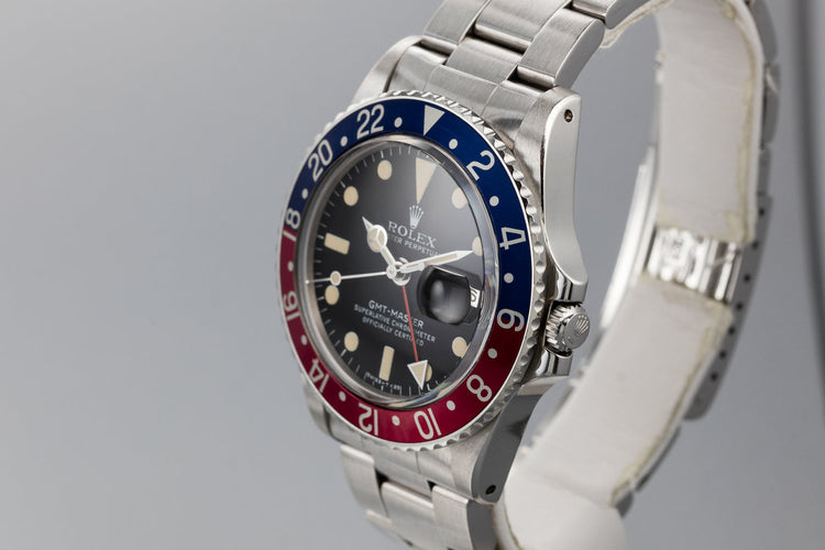 1977 Rolex GMT-Master 1675 "Pepsi" with Box and Booklets