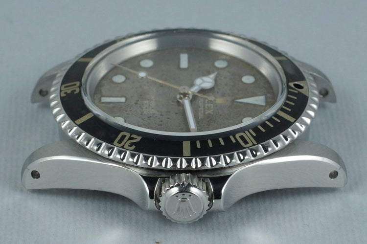 1964 Rolex Submariner 5513 Tropical Glossy Gilt Meters First Dial