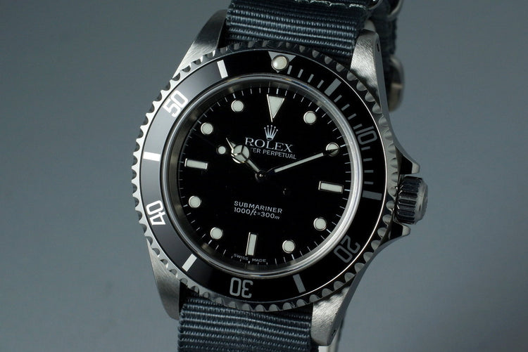 1999 Rolex Submariner 14060